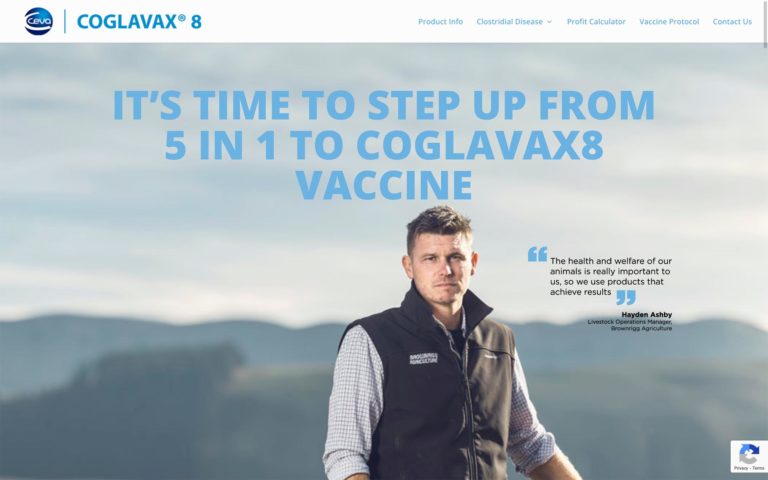 Coglavax8 - homepage