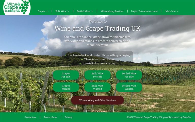 Wine and Grape Trading UK - homepage